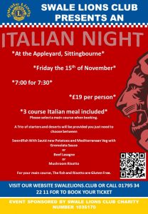 Italian Night @ The Appleyard
